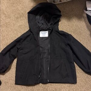 Old Navy Charcoal Hooded Jacket